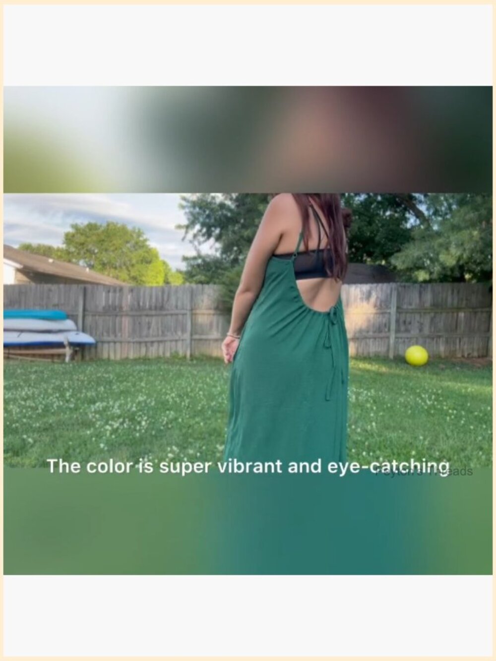Spaghetti Strap Backless Cami Maxi Dress Loose Flowy Long Sundress - Picture 7 of 7
